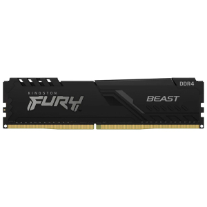 MemÃ³ria Kingston Fury Beast 8GB DDR4, 3200MHz, PC4-25600, 1,35V, CL16, 288 pinos - KF432C16BB/8WP - Imagem 2