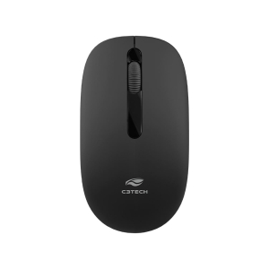 Mouse C3Tech M-W15BK, Sem Fio, 1200DPI, Preto - Imagem 3