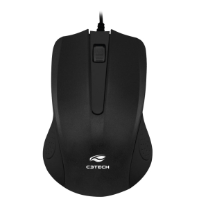 Mouse C3Tech MS-20BK, USB, 1000DPI, Preto - Imagem 2