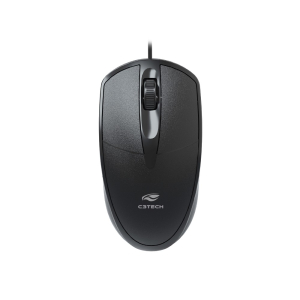 Mouse C3Tech MS-31BK, USB, Preto